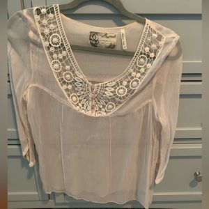 Sheer blouse